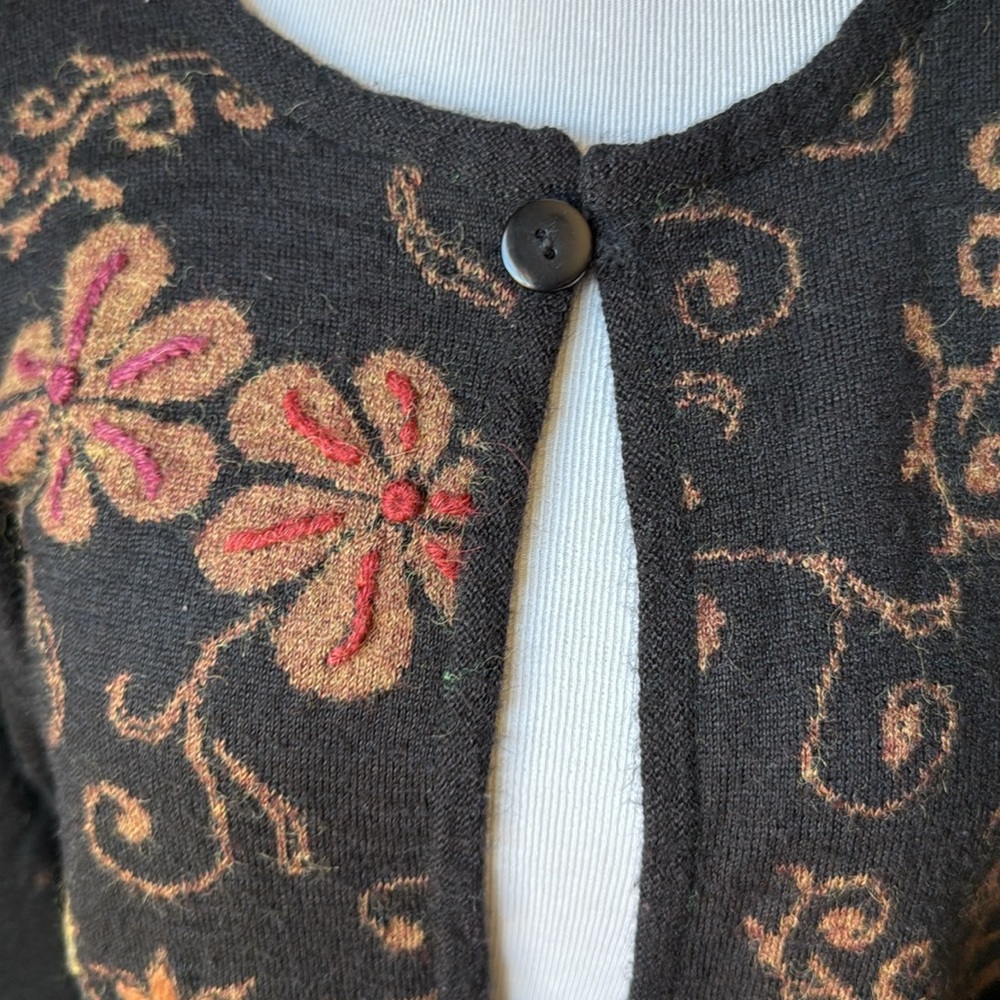 Eclipse Reversible Cardigan Sweater - image 3